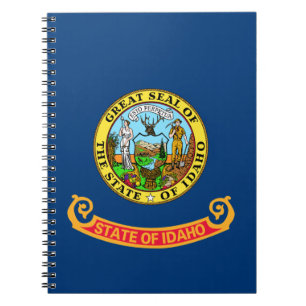 Carnet Idaho State Flag