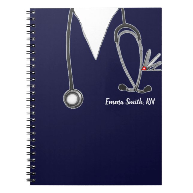 Carnet Idées Cadeau Infirmière personnalisée (Devant)