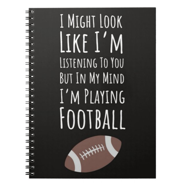 Carnet Idées Cadeaux De Football Automne Pour Les Fans De (Devant)