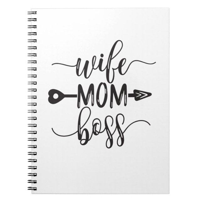 Carnet Idées cadeaux Fête des Mères Femme Maman Patron (Devant)