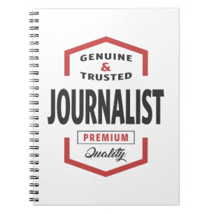Carnet Idées Cadeaux Logo Journaliste.