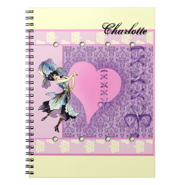 Carnet Idées cadeaux personnalisées joliment roses pour l (Devant)