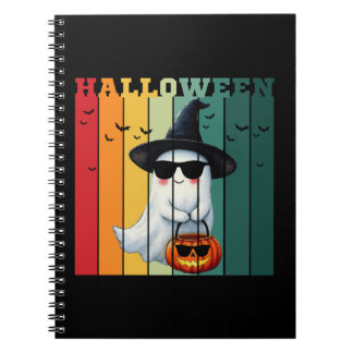 Carnet Idées de cadeaux de citrouille de fantôme drôles m