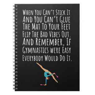 Carnet Idées de cadeaux de gymnastique sport filles femme