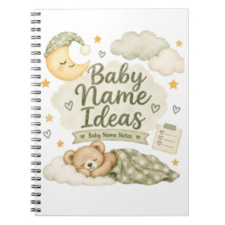 Carnet Idées de prénoms pour bébé