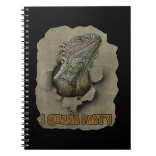 Carnet Iguana Party, Drôle Je Veux Faire La Fête, Iguana