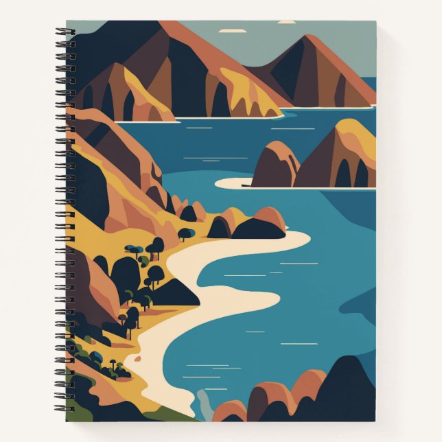 Carnet Île de Padar Indonésie (Devant)