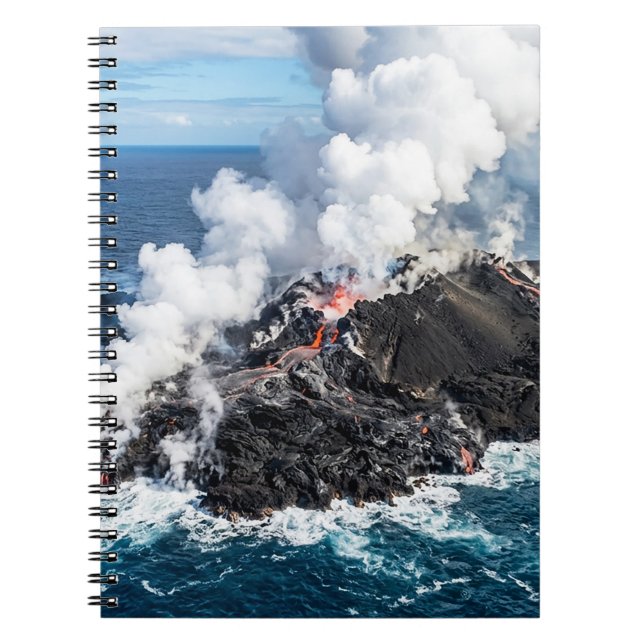 Carnet Île volcanique (Devant)