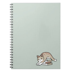 Carnet Illustration de chat Lover - Curled Up & Cosy