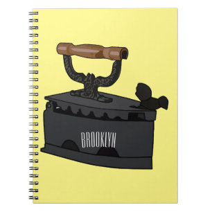 Carnet Illustration de dessin en fer de Charbon