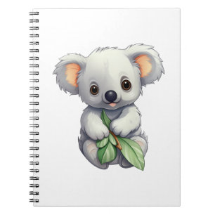 Carnet Illustration de koala du dessin animé