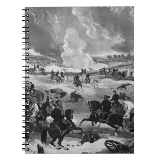 Carnet Illustration de la bataille de Gettysburg (Devant)
