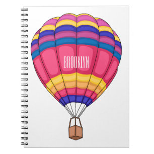 Carnet Illustration de la montgolfière