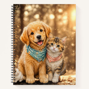 Carnet Illustration de la nature des animaux de compagnie