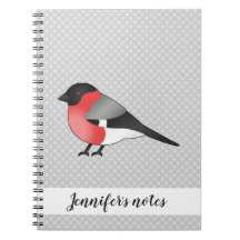 Illustration de l'oiseau cartoon mignon Pinson des