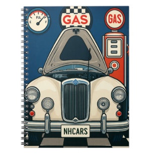 Carnet Illustration de voiture antique