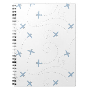 Carnet illustration de vol d'avion
