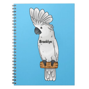 Carnet Illustration d'un oiseau de cobaye-parapluie