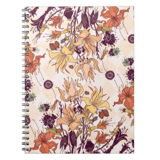 Carnet Illustration Floral Light Raster