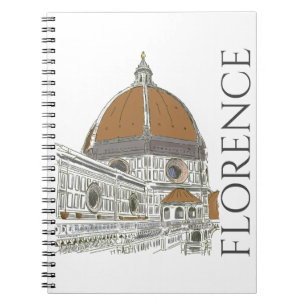 Carnet Illustration Florence Italys Duomo stylo et encre