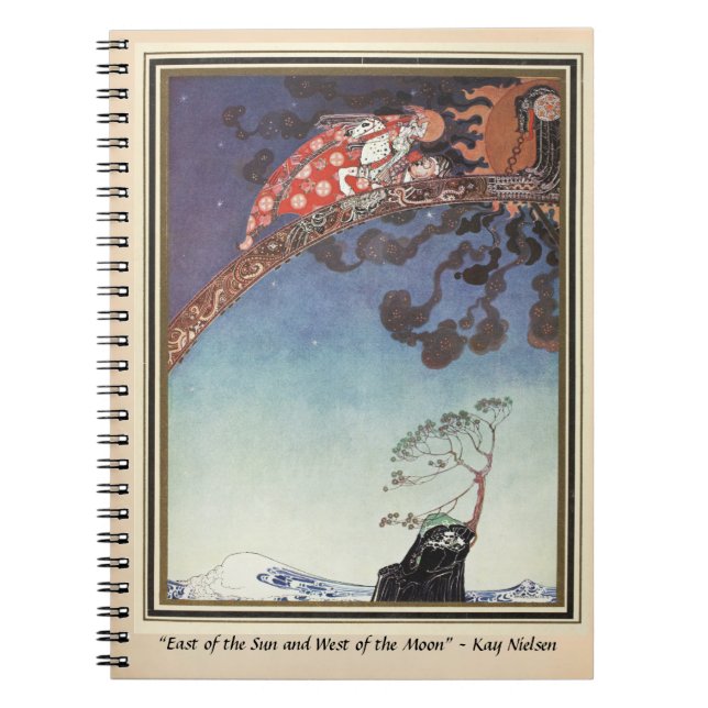Carnet Ils s'envolèrent du château Kay Nielsen (Devant)