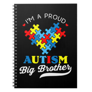 Carnet I'm A Fier Autisme Big Brother - Parfait pour boui