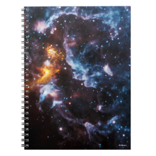 Carnet Image de galaxie d'étoile neutron de pulsar