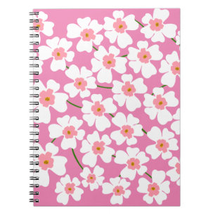 Carnet Imaginaire blanc et rose