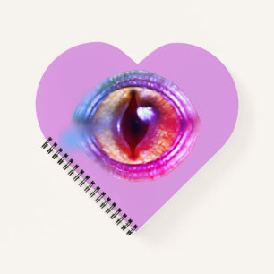 Carnet Imaginaire enchanté magique Le coeur des yeux du d