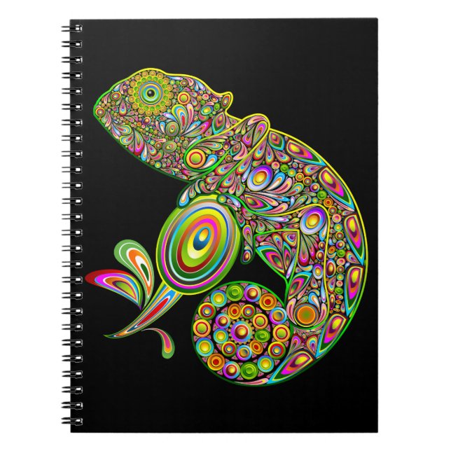 Carnet Imaginaire psychédélique de Chameleon (Devant)