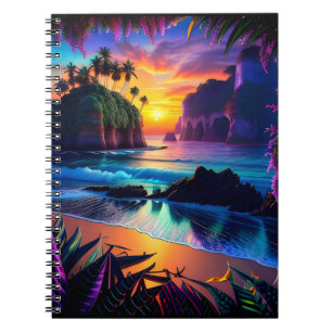 Carnet Imaginaire Tropical Beach Trois