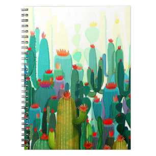 Carnet Impression Cactus   Beaucoup De Cactus