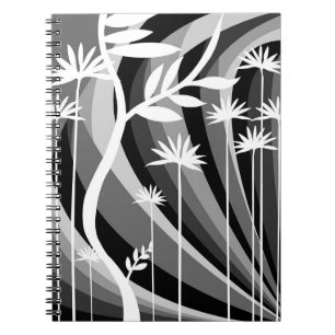 Carnet Imprimer Plante monochromatique
