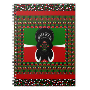 Carnet Imprimerie d'art Jambo Kenya