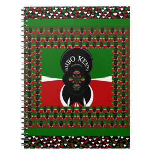 Carnet Imprimerie d'art Jambo Kenya