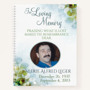Carnet In Love Memory Memorial Guestbook
