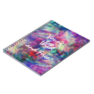 Carnet Incroyable tendance tribale tie dye jeune sauvage