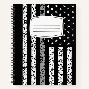 Carnet Indicateur de ligne gris mince