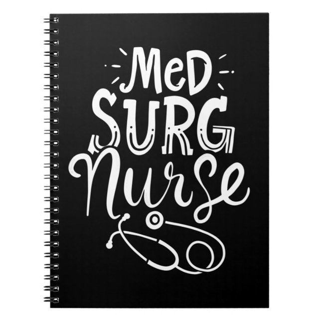 Carnet Infirmière chirurgicale Médicale Médecine Surg Nur (Devant)