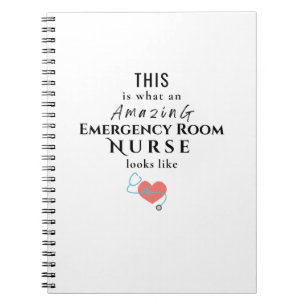 Carnet Infirmière de la salle d'urgence