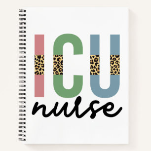 Carnet Infirmière de l'ICU Cheetah RN Infirmière Apprécia