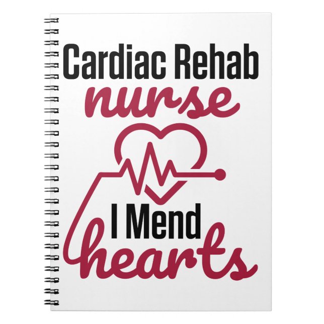 Carnet Infirmière de réadaptation Cardiac Infirmière Je M (Devant)