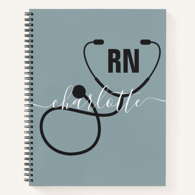 Carnet Infirmière inscrite à la RN personnalisée (Devant)