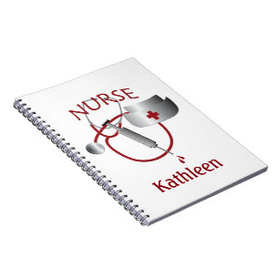 Carnet Infirmière Nom Infirmière Ordinateur portable pers