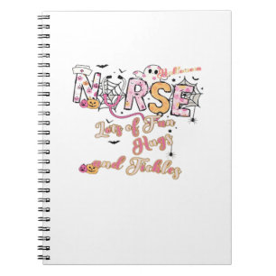 Carnet Infirmière pédiatrique Fun Halloween Design T esse