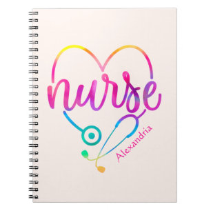 Carnet Infirmière stéthoscope