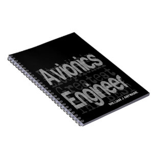 Carnet Ingénieur avionique Extraordinaire PERSONNALISÉ