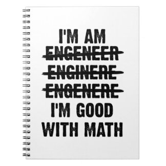 Carnet Ingénieur. Je suis bon avec les maths