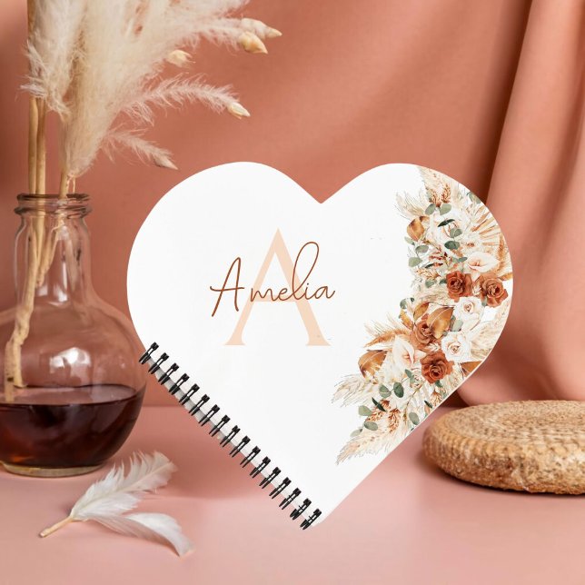 Carnet Initiale de script moderne élégant personnalisé av (Créateur téléchargé)