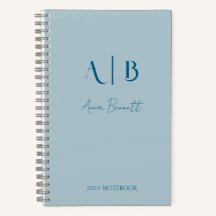 Initiales de monogramme personnalisé moderne paste